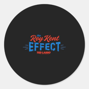 Ted Lo The Roy Kent Effekt Vintage Grafik T-Shirt Runder Aufkleber