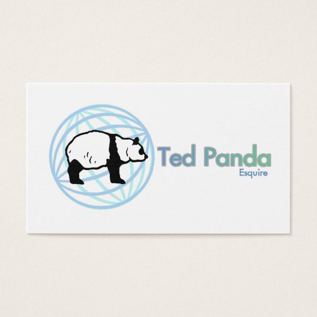 Ted Panda, Esquire (Vorderseite)