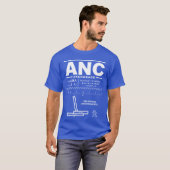 Ted Stevens Anchorage Intl Airport ANC T - Shirt (Vorne ganz)