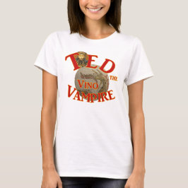 Ted the Vino Vampire Ted's Pagan Tiki Shack Bar T-Shirt