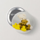 Ted und die Enten ... Abzeichen Button (Vorne & Hinten)