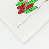 Ted- und IngaKnutson Stammbaum-Fleece-Decke Fleecedecke (Ecke)