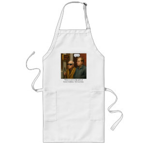 Ted war schlank. T-Shirt Lange Schürze