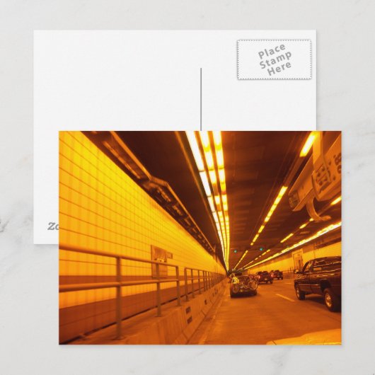 TED WILLIAMS-Tunnel Postkarte (Vorne/Hinten)