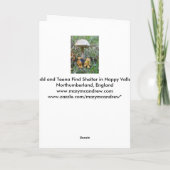 "Tedd and Teena in Happy Valley" Karte (Rückseite)