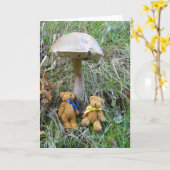 "Tedd and Teena in Happy Valley" Karte (Gelbe Blume)