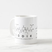 Teddie Peptidname Tasse (Vorderseite Links)