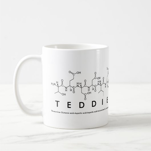 Teddie Peptidname Tasse (Links)