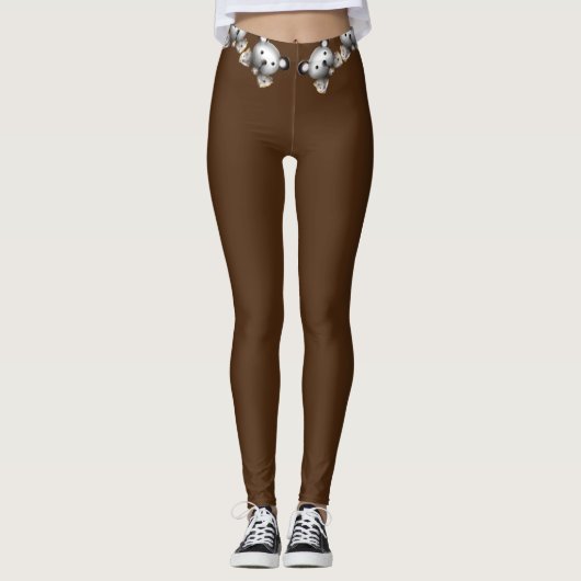 Teddies Leggings (Vorderseite)