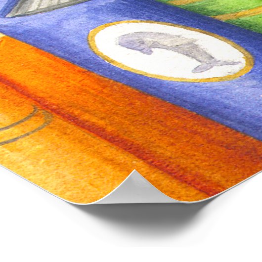 Teddies Story Time Poster (Ecke)