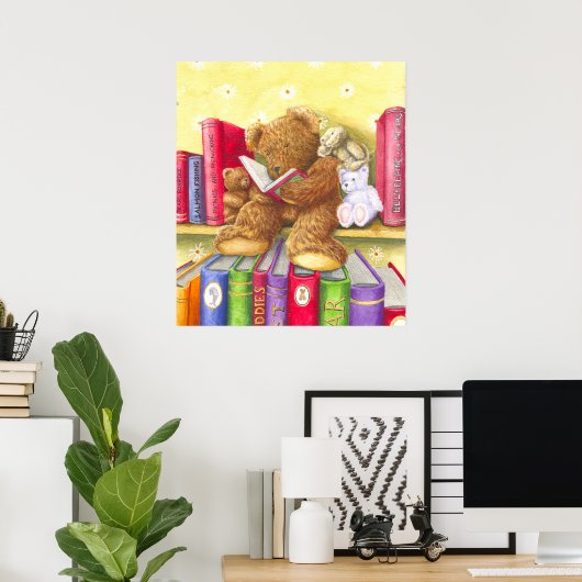 Teddies Story Time Poster (Heimbüro)
