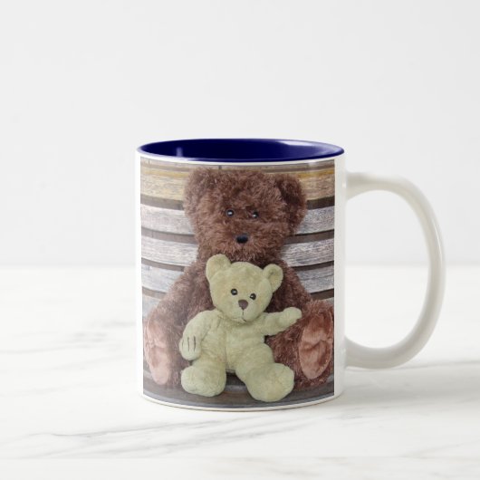 Teddies-Tasse Zweifarbige Tasse (Rechts)