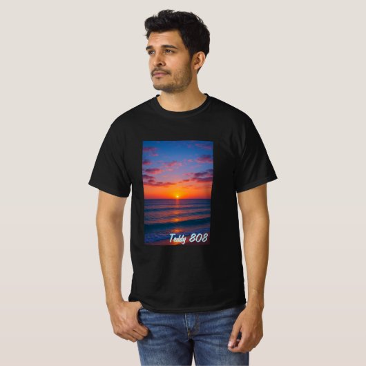 Teddy 808 Sun Rise tshirt (Vorne ganz)