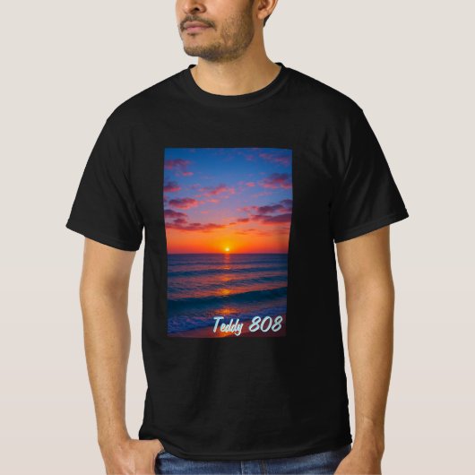 Teddy 808 Sun Rise tshirt (Vorderseite)