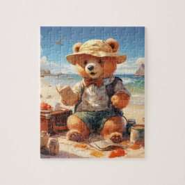 Teddy am Strand! Teddy Bar Puzzle