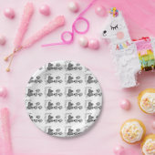 Teddy and Sheep Party Plate Pappteller (Party)