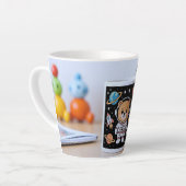 Teddy-Astronauten-Tasse Milchtasse (Linke Ecke)