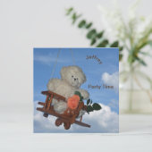 Teddy auf Reisen - Karte (Stehend Vorderseite)