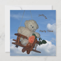 Teddy auf Reisen - Karte