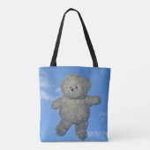 Teddy auf Reisen Tasche (Rückseite)