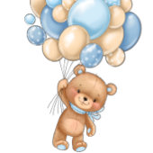 Teddy Balloon Bearly Wait Favor Box Geschenkschachtel