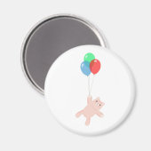 Teddy Balloons Magnet (Vorderseite/Rückseite)