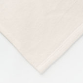 Teddy Bär Anfangsbuchstabe I Baby Mädchen Geschenk Fleecedecke (Ecke)