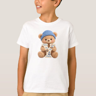 Teddy Bär Anfangsbuchstabe Y Jungen Geburtstagsges T-Shirt