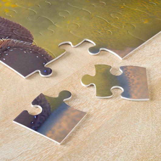 Teddy Bär auf der Wiese, niedlich Puzzle (Seite)