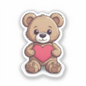Teddy Bär Aufkleber (Vorderseite)