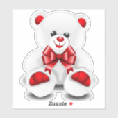 Teddy Bär Aufkleber (Blatt)