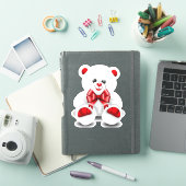 Teddy Bär Aufkleber (iPad Hülle)