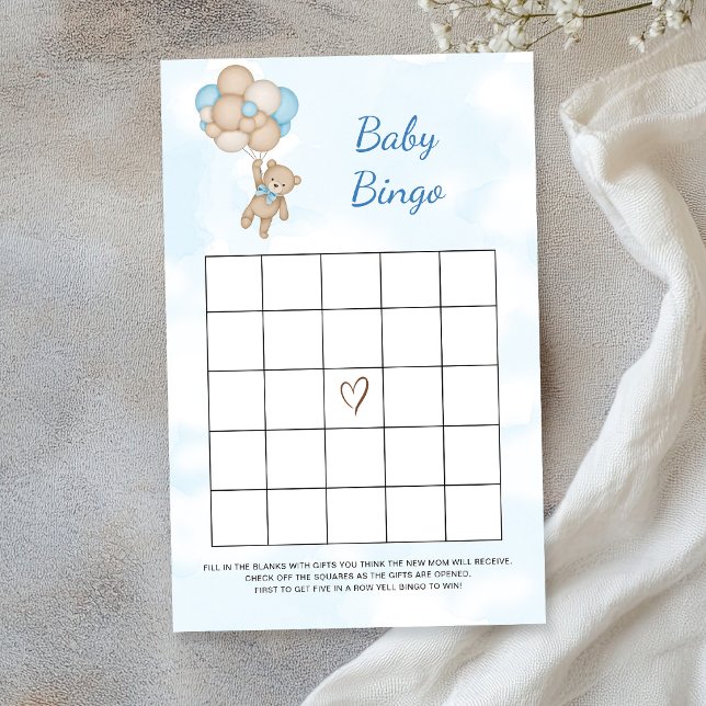 Teddy-Bär-Baby-Bingo-Spiel (Von Creator hochgeladen)
