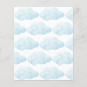 Teddy Bär Baby Dusche Budget einladen frühzeitig w (Rückseite)