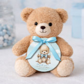 Teddy-Bär-Baby-Party-Geschenkanhänger Geschenkanhänger