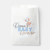 Teddy Bär Babydusche, Bücher für Babyinvik Geschenktütchen (Vorderseite)