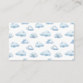 Teddy Bär Babywindelkarten Begleitkarte (Rückseite)