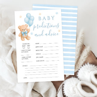 Teddy-Bär-Ballon-Baby-Vorhersagen-Beratung-Spiel