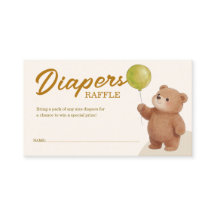 Teddy-Bär-Balloons-Baby-Shower-Windel-Raffle