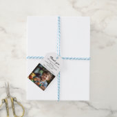 Teddy Bar Balloons Kinder Foto Geburtstag Geschenkanhänger (Mit Garn)