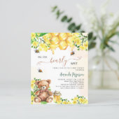 Teddy Bär Bienen Honeycomb Budget Baby Shower (Stehend Vorderseite)