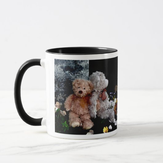 Teddy Bar Buddies Personalisiert Tasse (Links)
