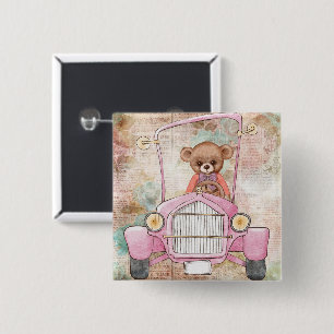 Teddy Bar Button