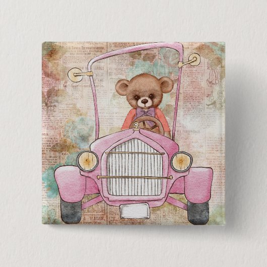 Teddy Bar Button (Vorderseite)