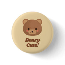 Teddy Bar Button