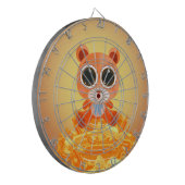 Teddy Bar - Candy Orange Dartscheibe (Vorderseite Links)