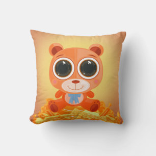 Teddy Bar - Candy Orange Kissen