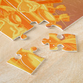Teddy Bar - Candy Orange Puzzle (Seite)