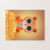 Teddy Bar - Candy Orange Puzzle (Horizontal)