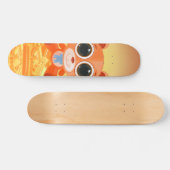 Teddy Bar - Candy Orange Skateboard (Horizontal)